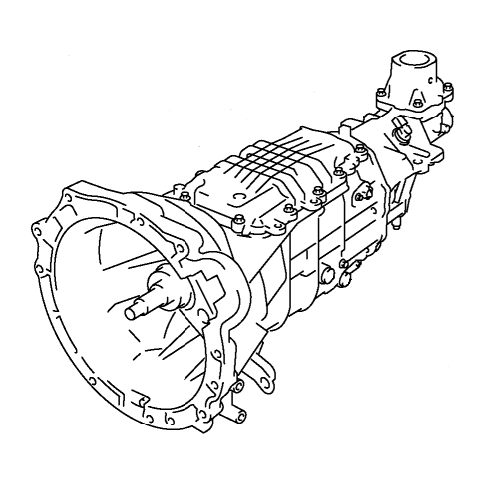 sketch of 6-speed manual Aisin