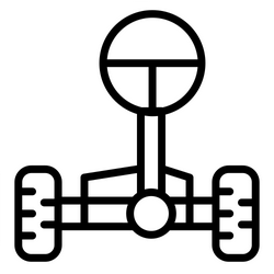 steering rack icon